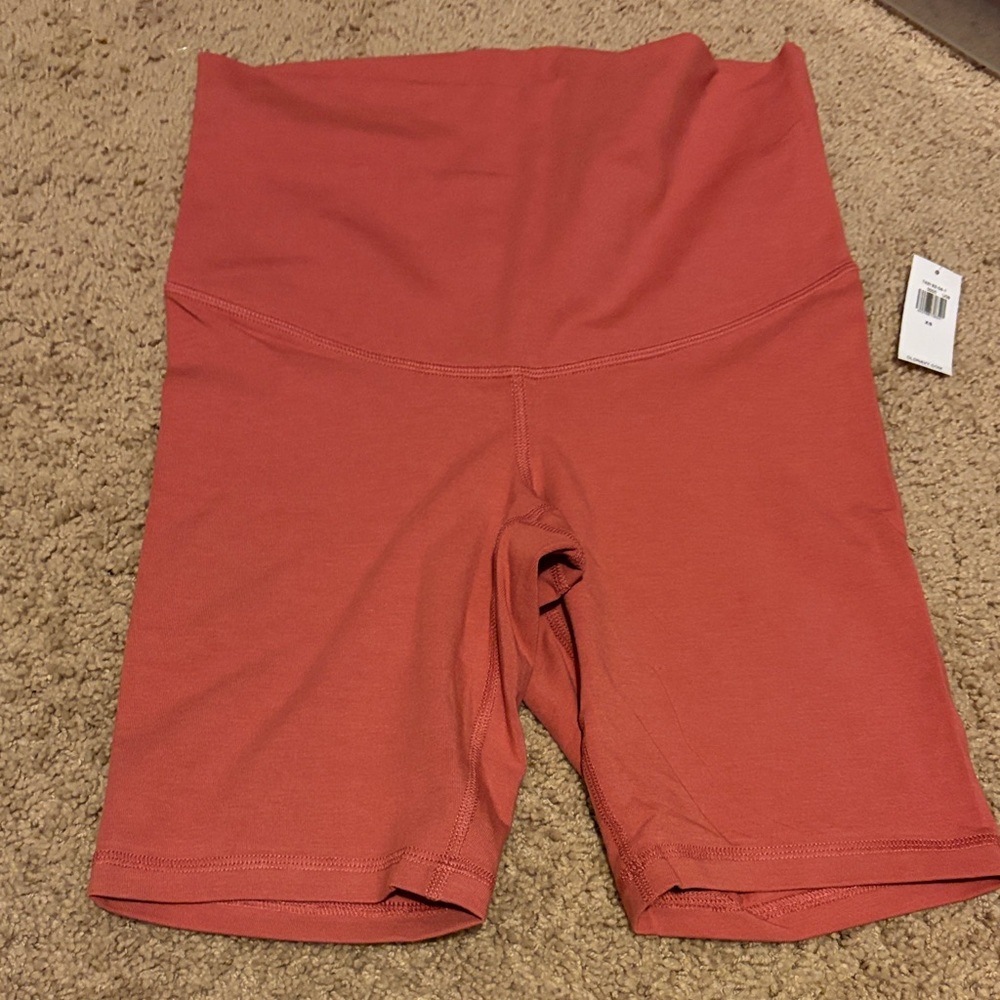 NWT Old navy maternity powerchill cotton bike Shorts